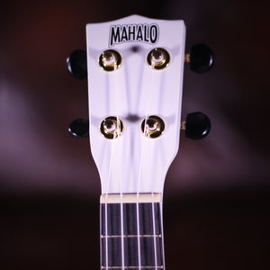 Mahalo MR1WH Soprano Ukulele headstock