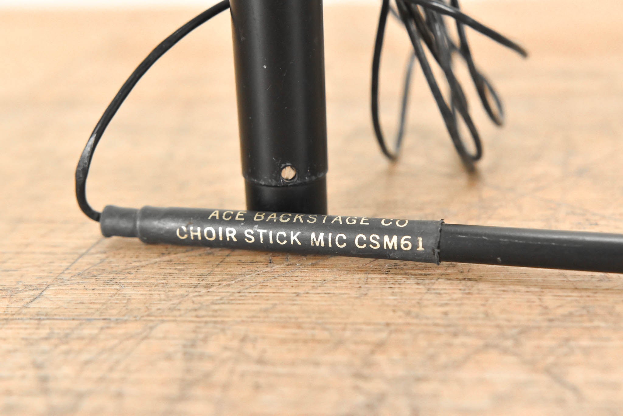 Ace Backstage Co. Choir Stick Mic CSM61 w/ Shure MX202 185 Capsule