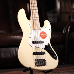 Squier Affinity Jazz Bass V MN Olympic White