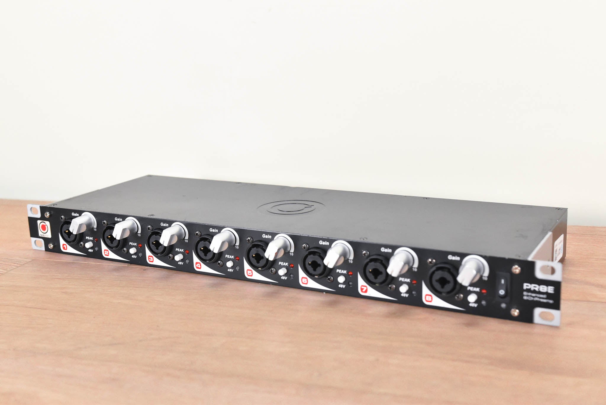 SM Pro Audio PR8E Eight-Channel Microphone Preamplifier NO POWER SUPPLY