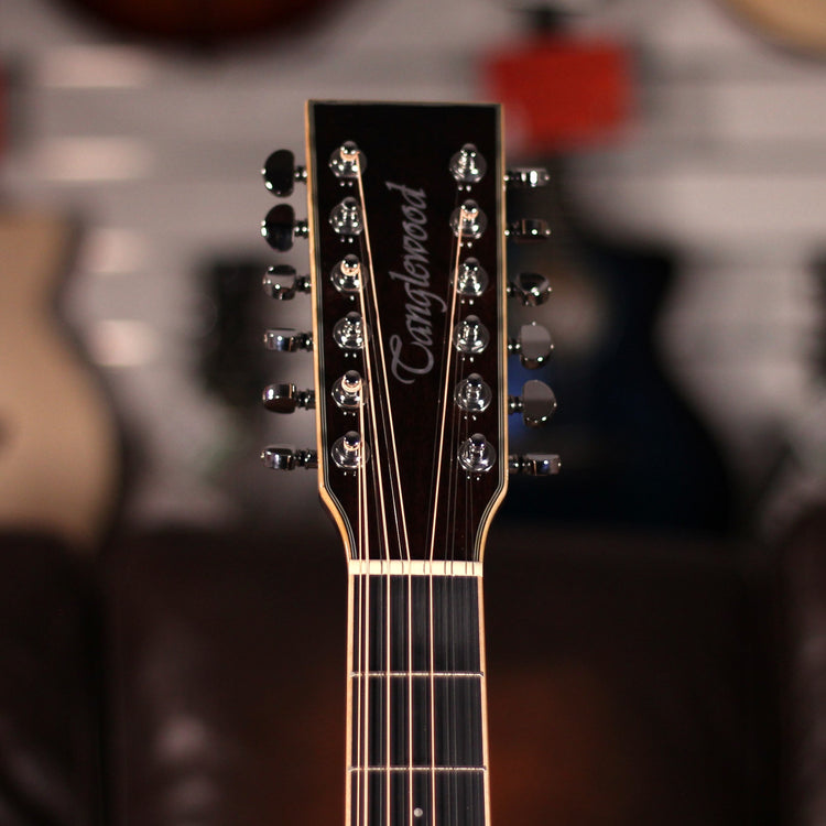 Tanglewood TW12 VCE AVB headstock