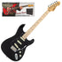 Vintage V60 Maple Coaster Series Electric Guitar Pack ~ Boulevard Black