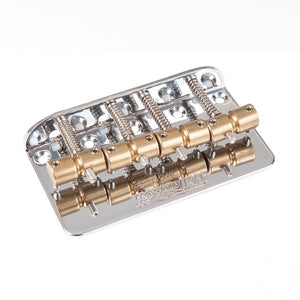 Wilkinson Barrel-Style Bass Bridge ~ Chrome ~ Left Hand