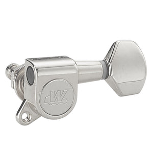 Wilkinson E-Z Lok Machineheads ~ 6 Inline Chrome