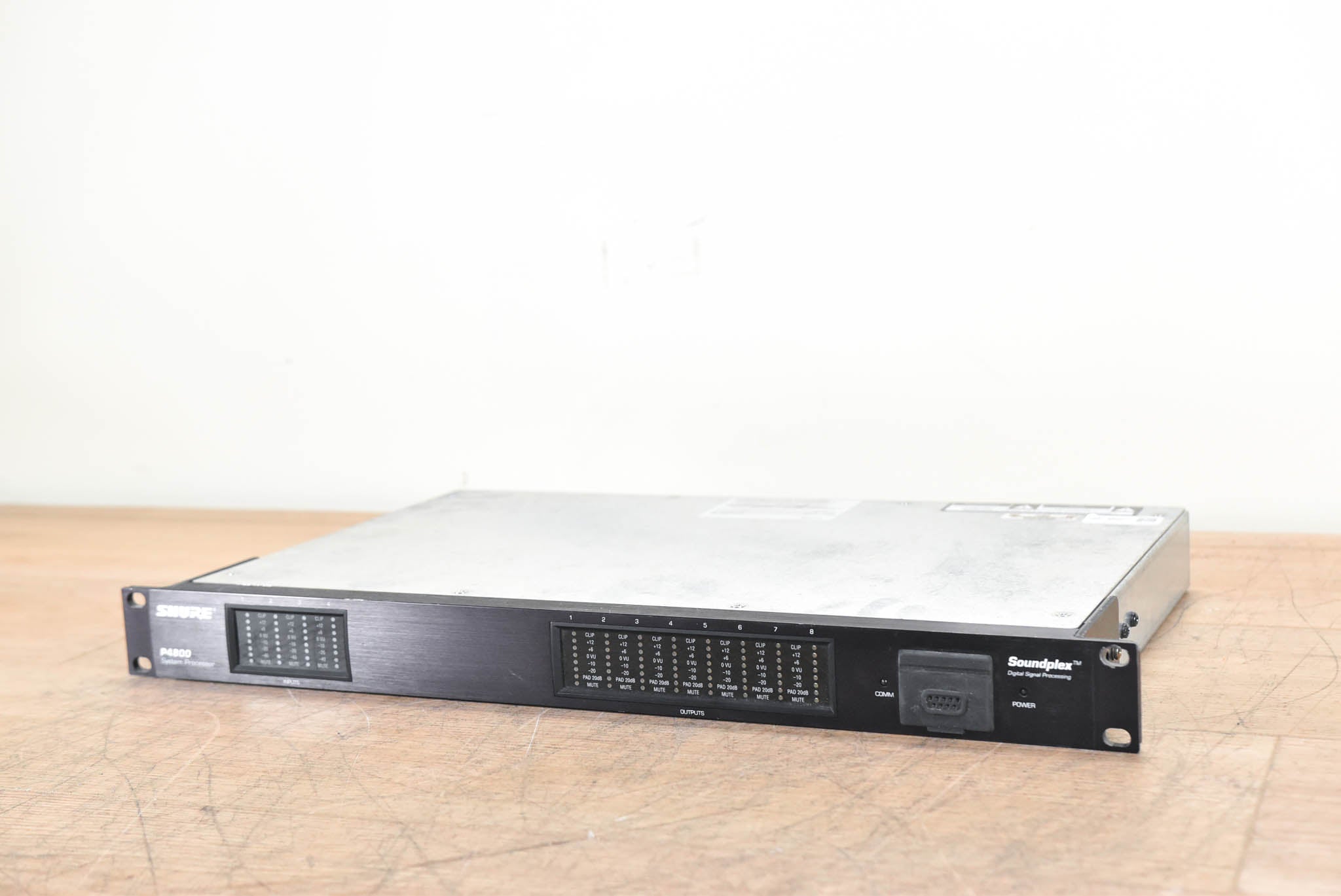 Shure P4800 4x8 Digital Signal Processor