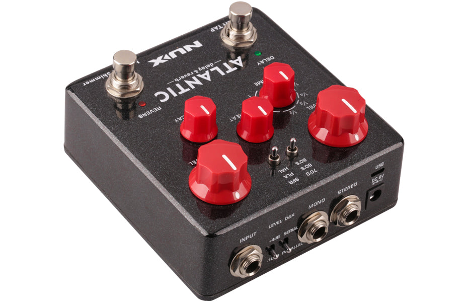 NUX NDR-5 Atlantic Delay & Reverb Effects Pedal