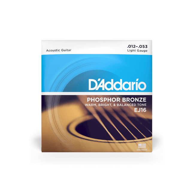 D’Addario Phosphor Bronze acoustic guitar sets