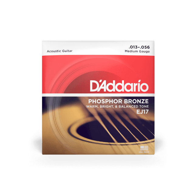 D’Addario Phosphor Bronze acoustic guitar sets