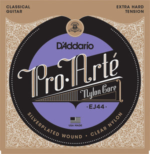 D'Addario EJ44 Pro-Arte Nylon Classical Guitar Strings Extra Hard Tension - The Guitar Store - The Home Of Tone