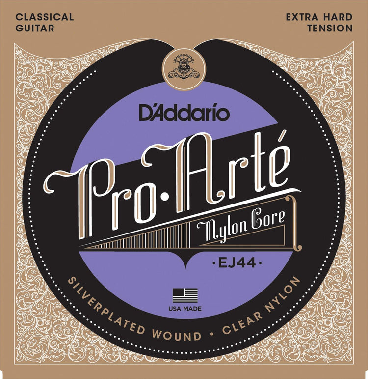 D'Addario EJ44 Pro-Arte Nylon Classical Guitar Strings Extra Hard Tension - The Guitar Store - The Home Of Tone