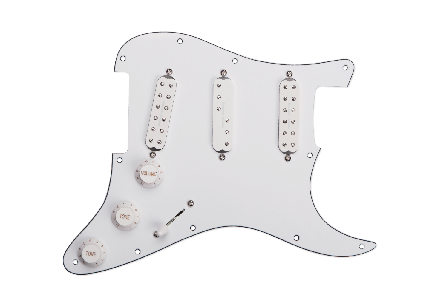 ^PICKGUARD ASSY EVERYTHING AXE WHITE