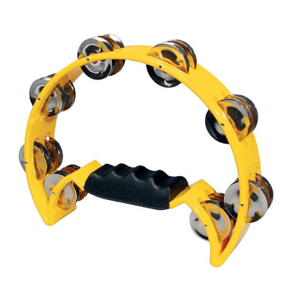 Hayman 1/2 Moon Tambourine Yellow