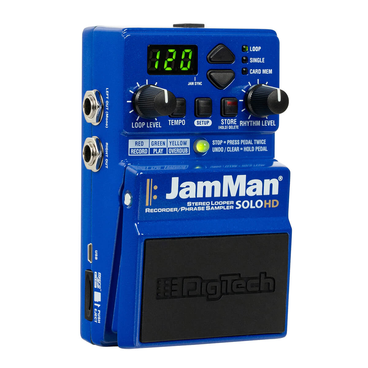 DigiTech JamMan Solo HD Stereo Looper Pedal