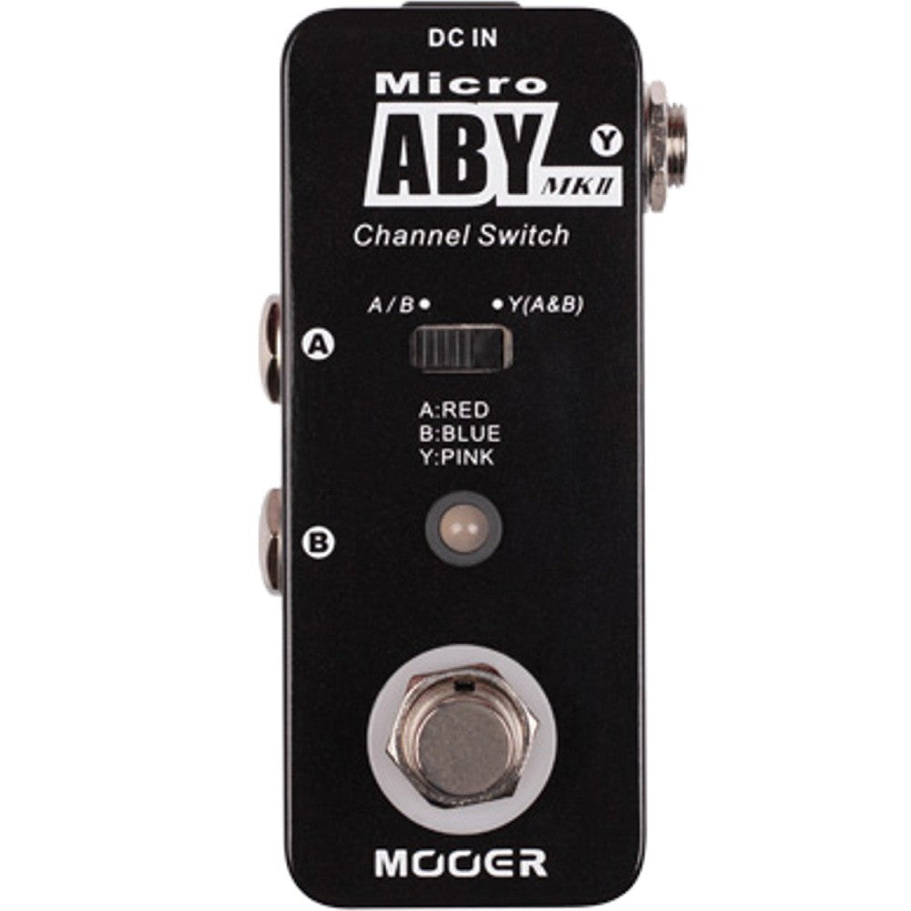 Mooer Micro ABY MkII Channel Switch Pedal