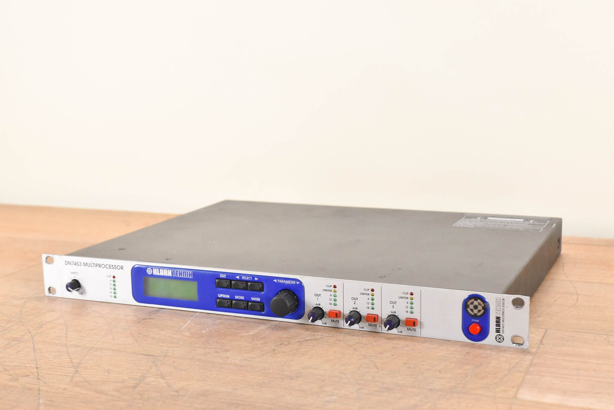 Klark-Teknik DN7453 Digital Delay Line and Multiprocessor