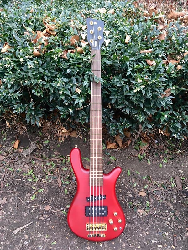 Warwick Streamer Jazzman 5 2000s - Red Stain