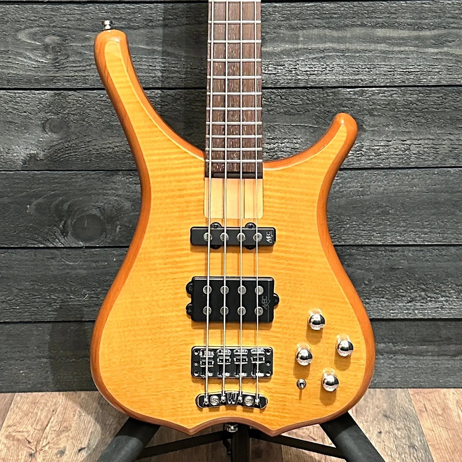 Warwick RockBass Infinity 4 String Electric Bass Guitar - Natural