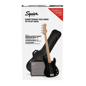 Squier PJ Bass Pack MN Black