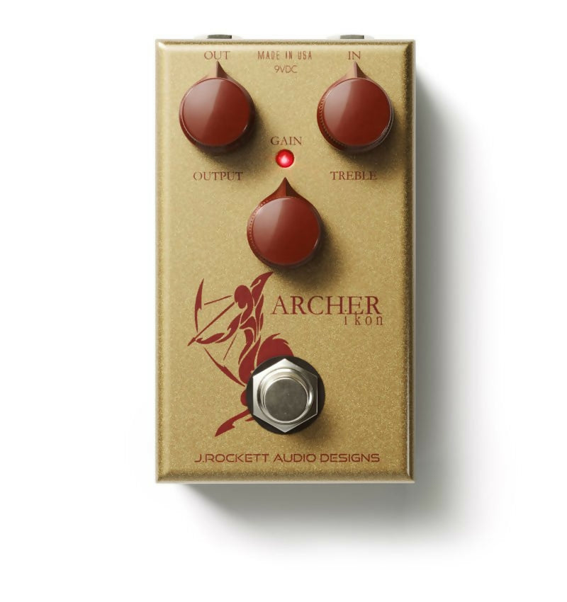 J Rockett Archer Ikon Overdrive Boost OD Pedal JRADD