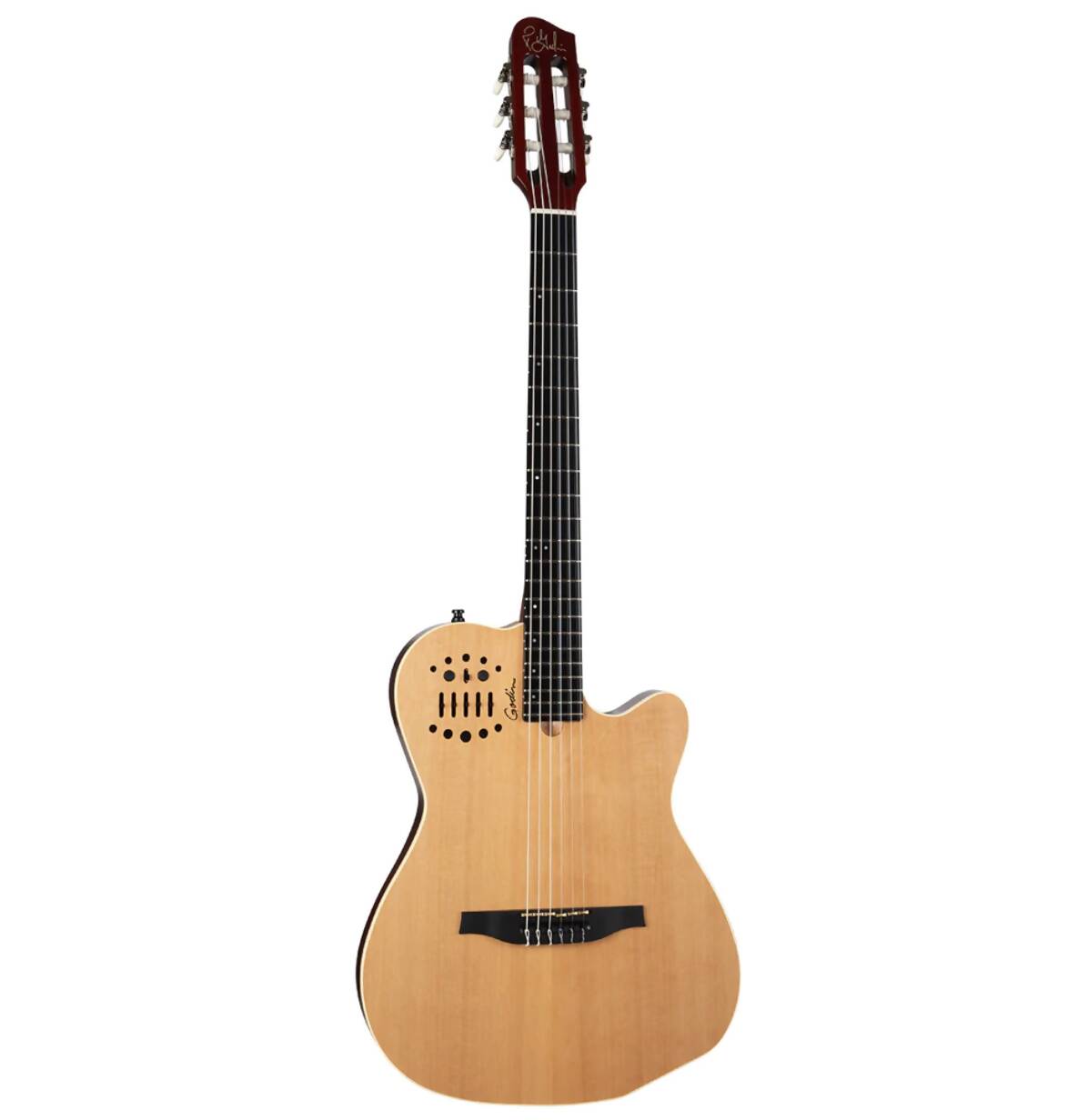 Godin ACS Slim Nylon 2 Voice Guitar ~ Cedar Natural