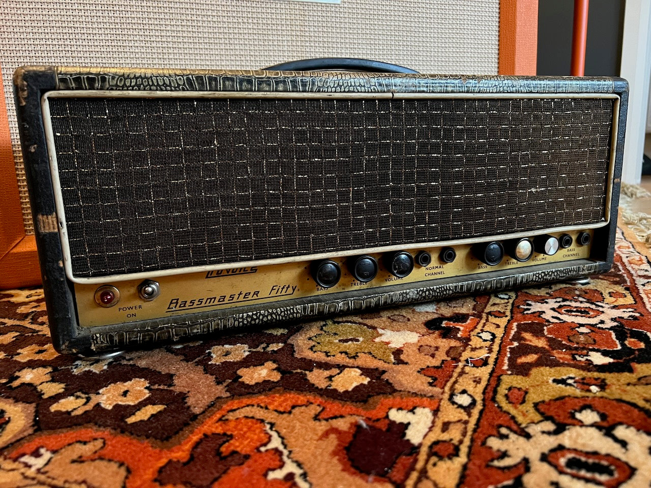 Vintage 1960s 1962 Selmer Truvoice Bassmaster 50 Amplifier Ex Budgie