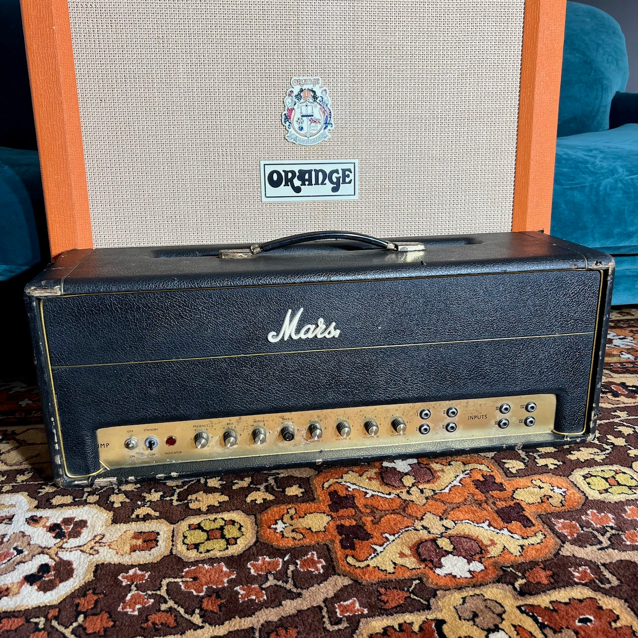 Vintage 1967 Marshall JMP 100w Super PA Amplifier Head