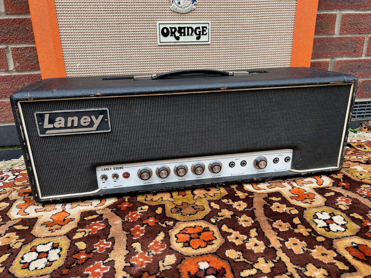 Vintage 1970 Laney Supergroup Series MK1 100w Valve Amplifier