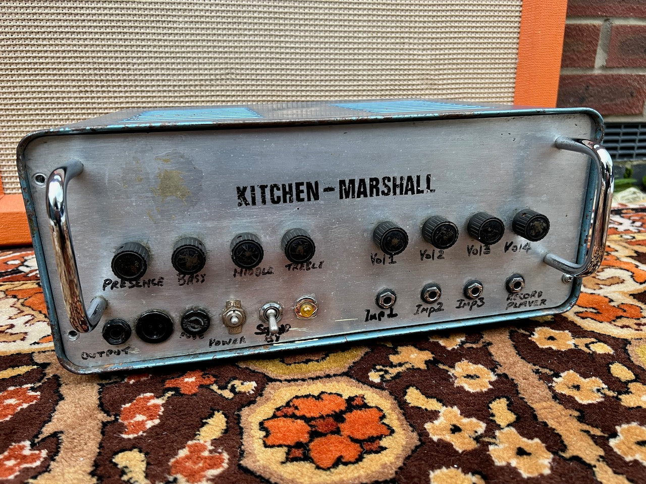 Vintage 1965 Kitchen Marshall 18w 20w PA Valve Amplifier The First