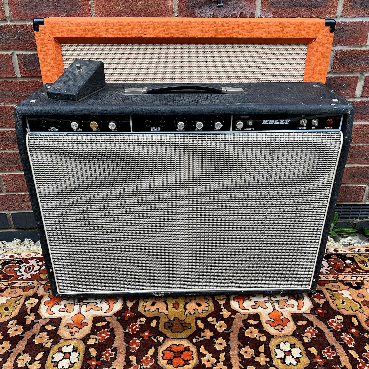 Vintage 1974 Kelly Selmer 50w 2x12 Valve Amplifier Combo