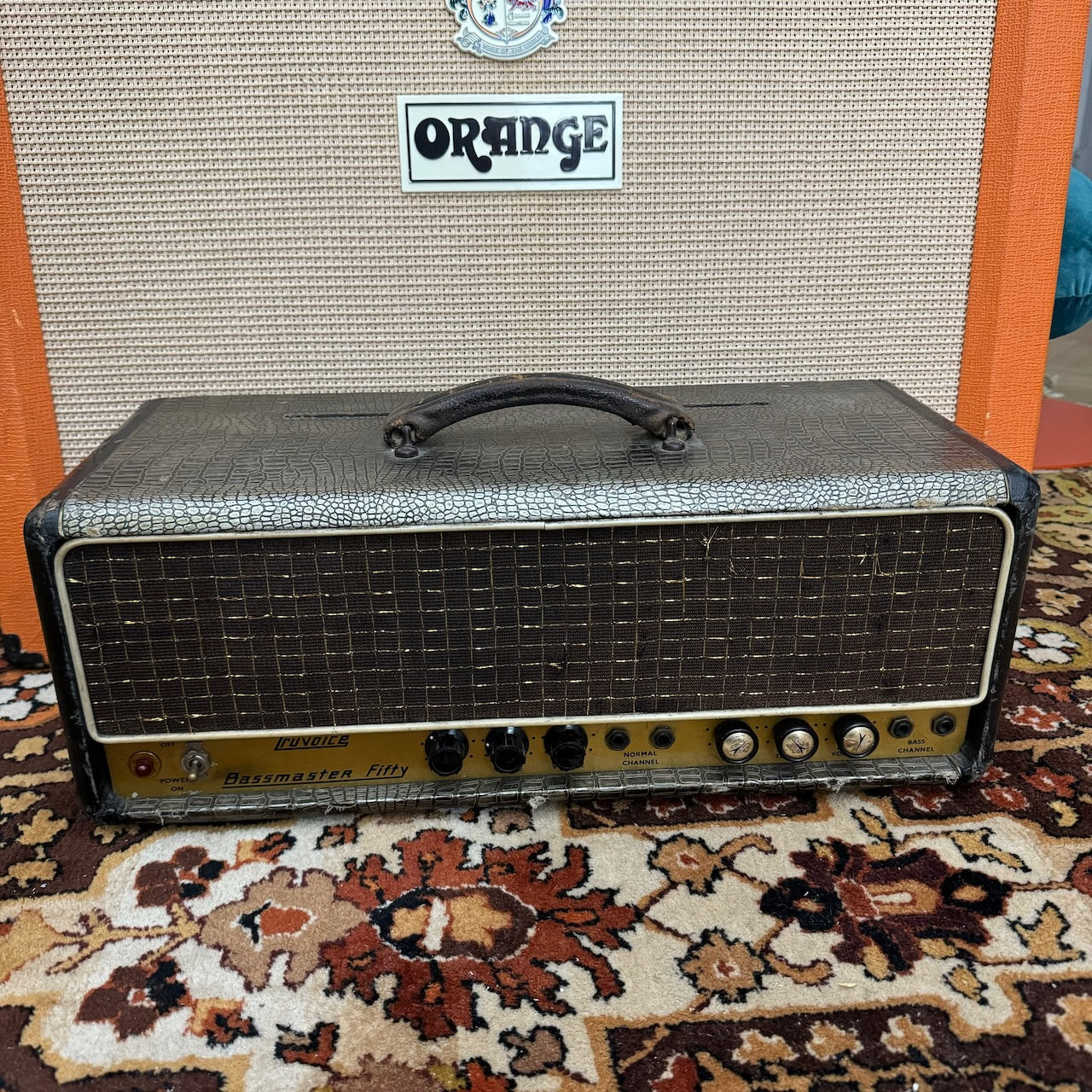 Vintage 1964 Selmer Truvoice Bassmaster 50 Amplifier 1960s
